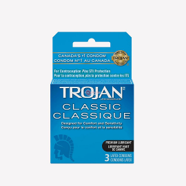 Pack x 3 Condón Trojan Clásico